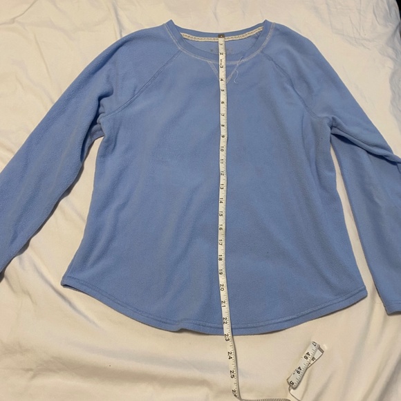 Soft blue pajama top - Picture 4 of 7